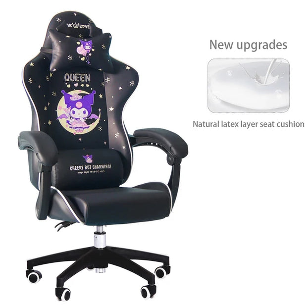 New Black Game Office Chair Boys Dormitory Home
