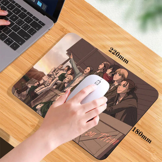 Attack On Titan Mouse Pad Gaming Keyboard