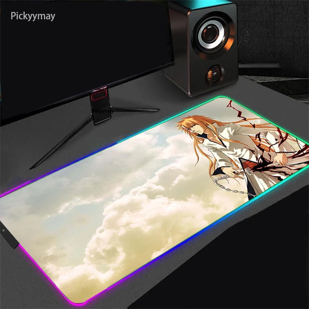 BLEACH Anime RGB LED Light Large Mouse Mat