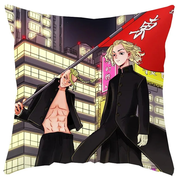 Tokyo Revengers Cushion Cover Anime Floor Pillow Case