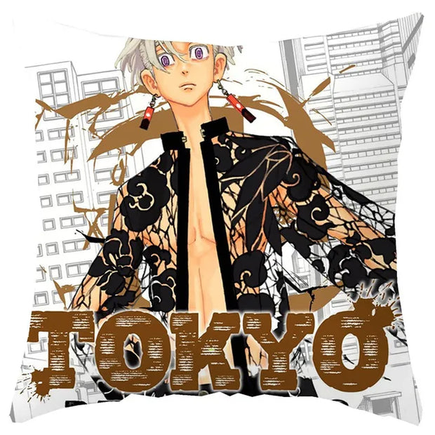 Tokyo Revengers Cushion Cover Anime Floor Pillow Case